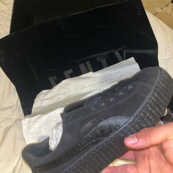 Suede Creepers Satin Rihanna Fenty - Picture 4 of 8